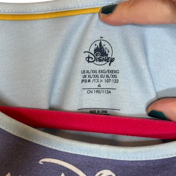 Disney Store VHS Cover Aladdin Jasmine Woman's Nightshirt 2021, XL - Picture 3 of 4